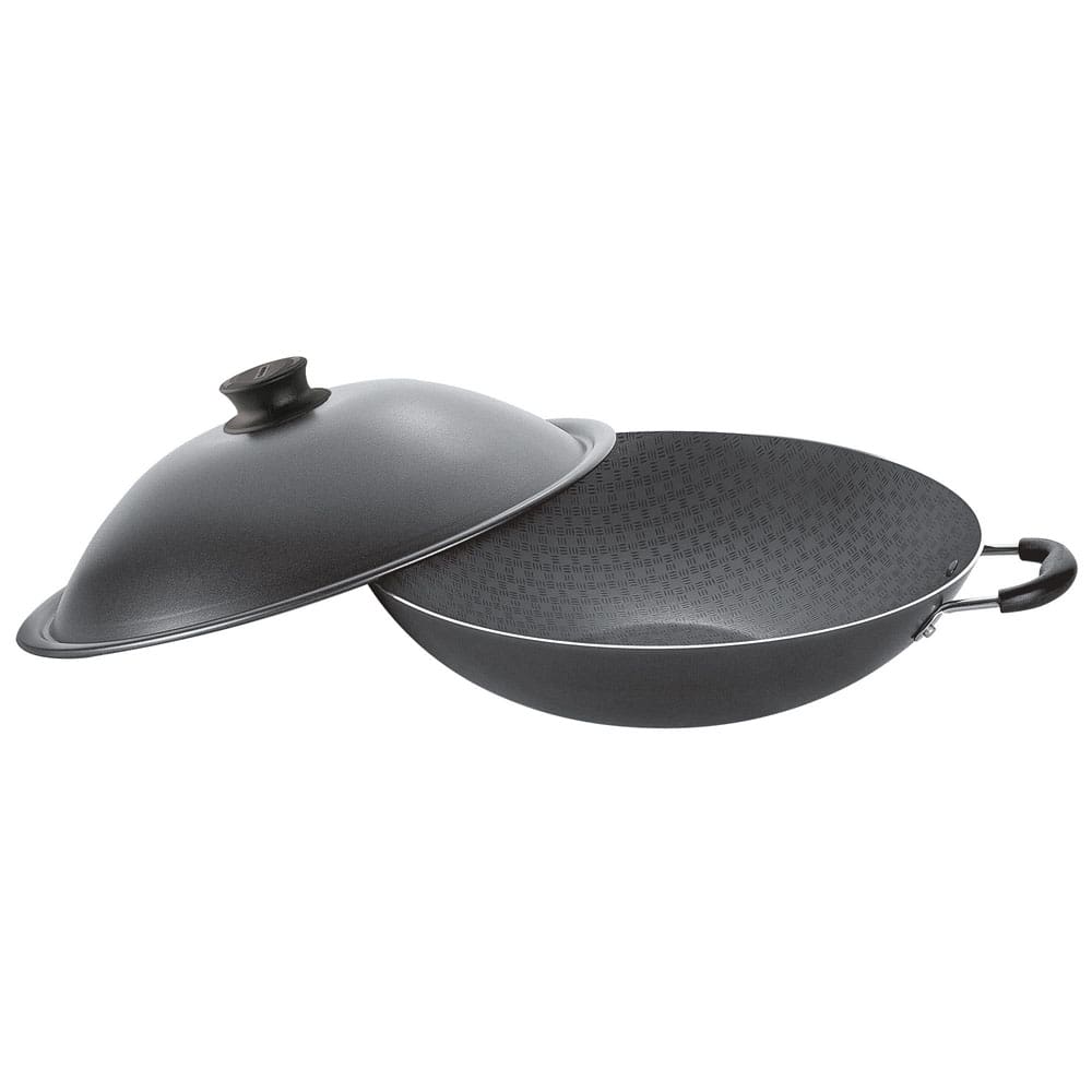 Panela Wok Tramontina Paris 20545636 Preta - 36 cm