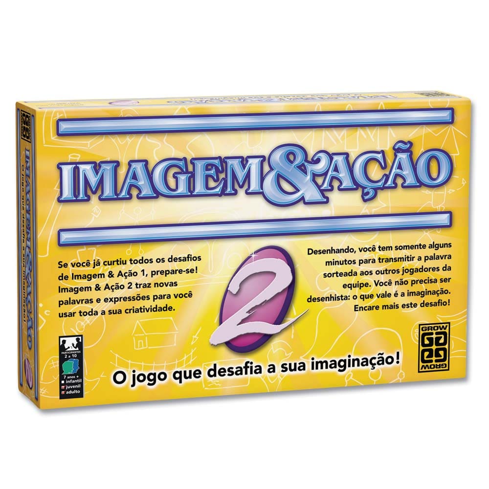 Jogo Imagem & Ação Júnior Lousa Mágica 02590 - Grow