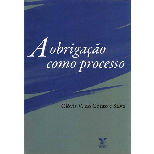 imagem-Livro - A Obrigação Como Processo