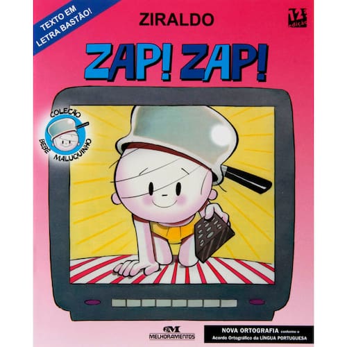 imagem-Livro - Bebê Maluquinho - Zap! Zap! - Ziraldo