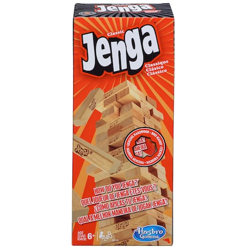 Jogo Jenga Clássico Hasbro A2120 Menor preço em Jogo Jenga Clássico Hasbro A2120