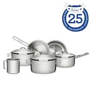 Conjunto de Panelas Tramontina Solar em Aço Inox 65510373 - 6 peças