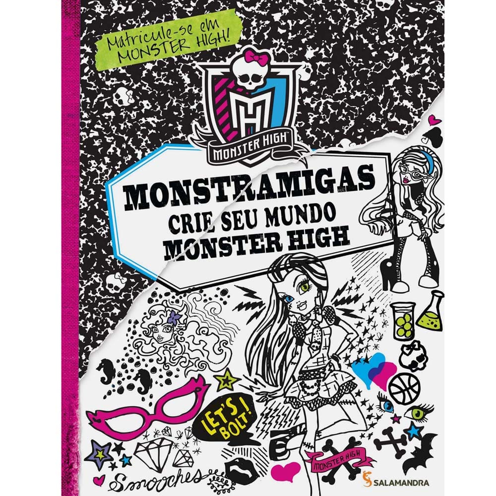 Livro - Monster High - Monstramigas: Crie Seu | Extra
