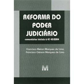 imagem-Livro - Reforma do Poder Judiciário