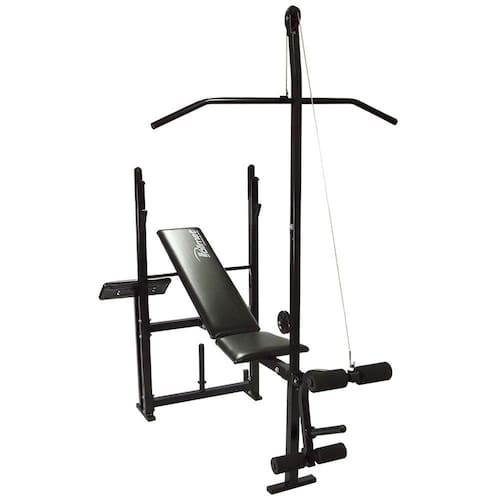 Estação Completa Para Exercicios Treino Banco Supino Rack Pro 10x1 Academia  Completa MegaGym Equipamentos - Escorrega o Preço