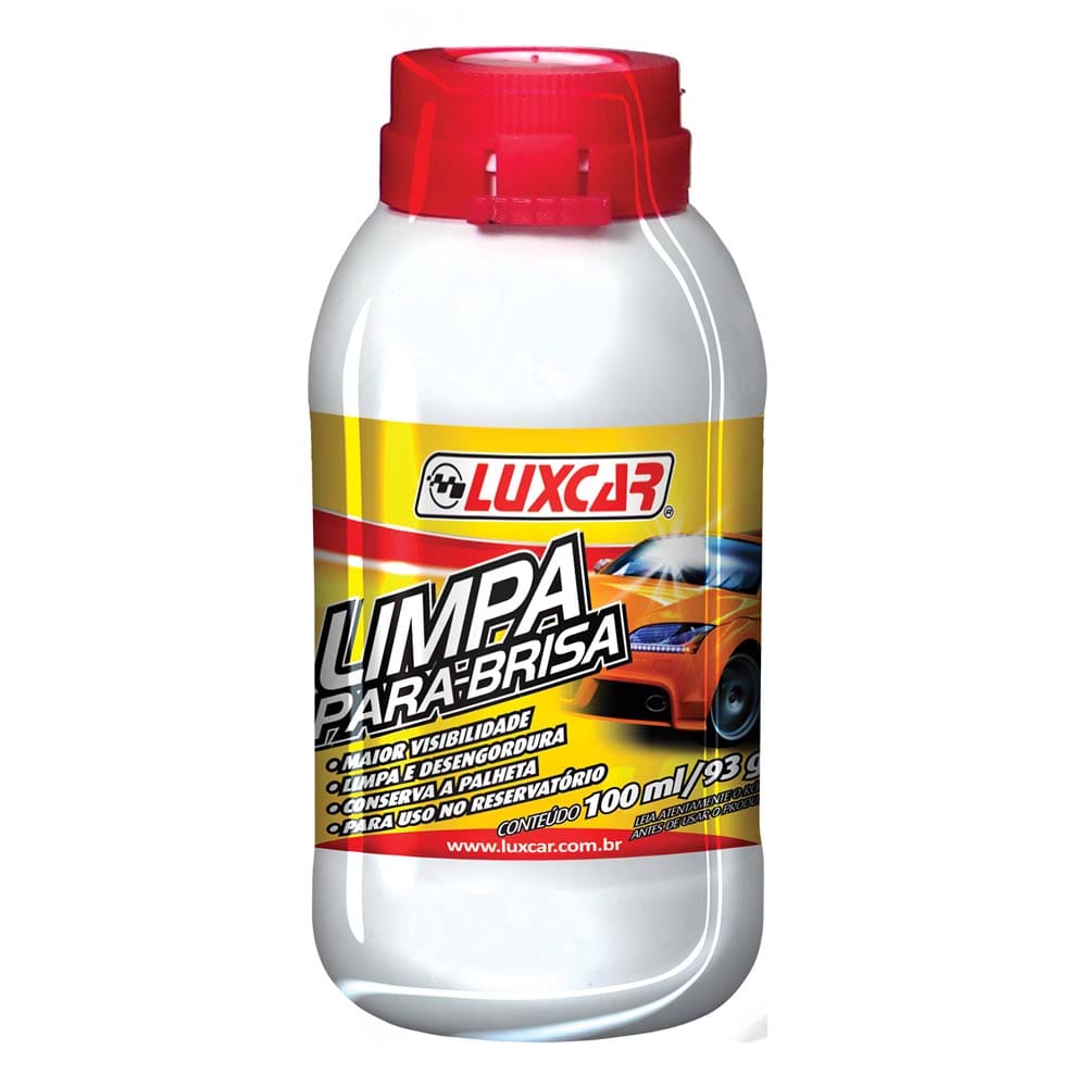 Limpa Para-brisa Luxcar Detergente - 100ml