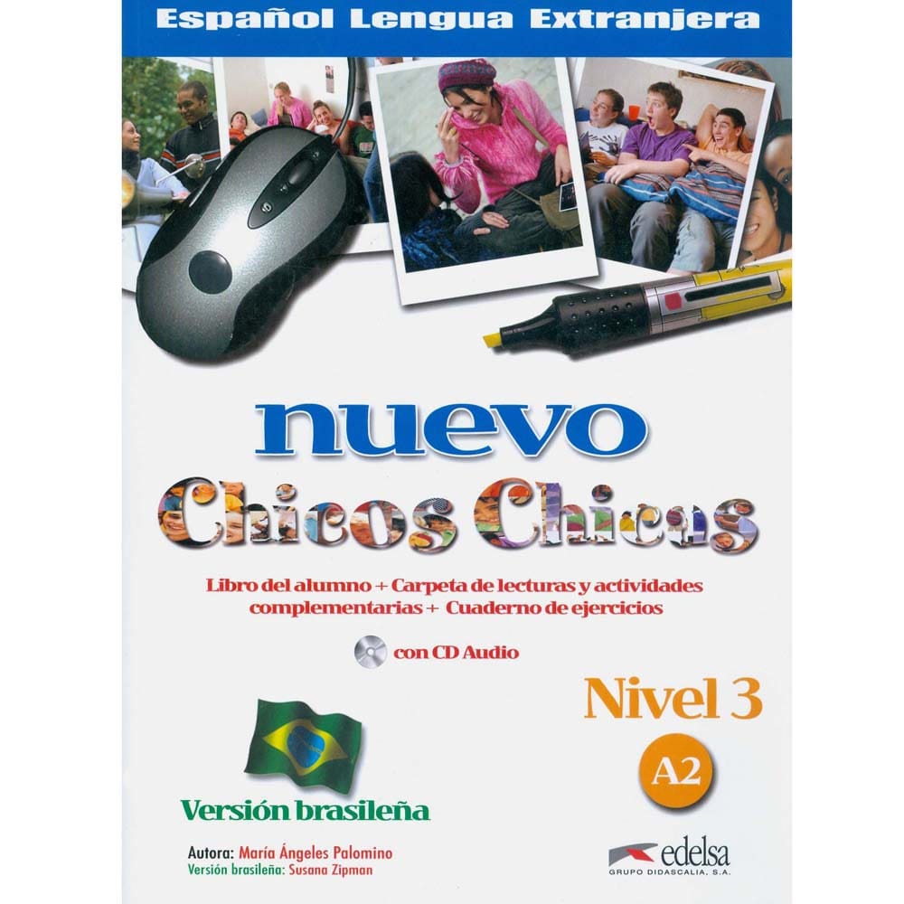 Nuevo Chicos Chicas: Libro del Alumno + Carpeta de Lecturas y Actividades Complementarias + Cuaderno de Ejercicios - Nivel 3 - A2