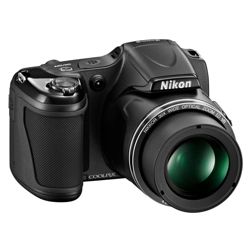 Câmera Digital Nikon Coolpix L820 Preta | Extra