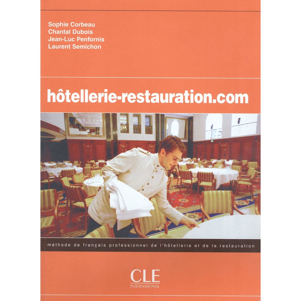 Livro – Hôtellerie-Restauration. Com: Méthode de Français Professionnel de I'Hôtellerie Et de La Restauration – Sophie Corbeu