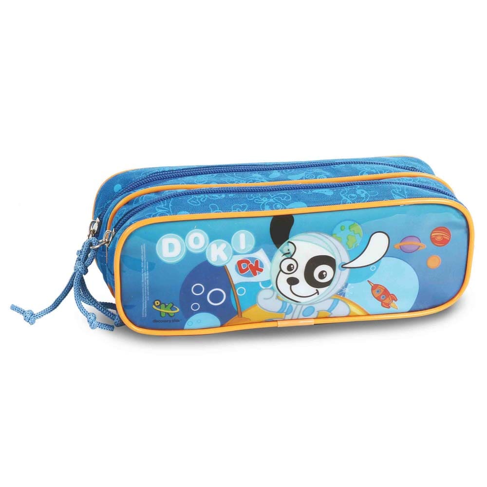 Estojo Soft Dermiwil Discovery Kids Basic 50956 - Azul