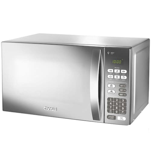 imagem-Forno de Micro-ondas Consul CM020BF com Função Descongelar, Design Moderno e Espelhado - 20L - 220v