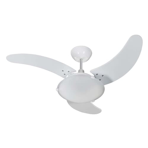 imagem-Ventilador de Teto Tron Aura com 3 Velocidades, Lustre e Função Exaustão – Branco - 110V