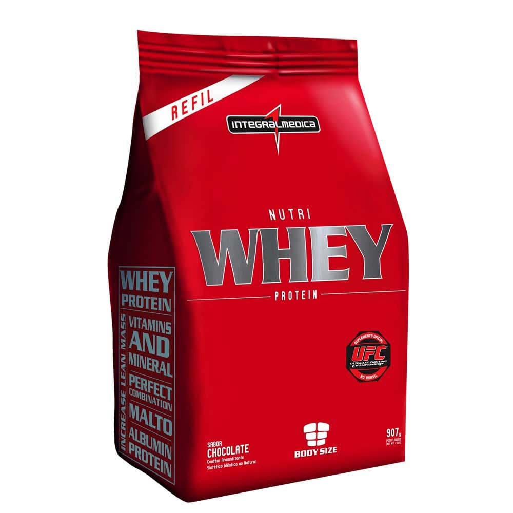 Nutri Whey Protein Integralmédica Refil Chocolate - 907g