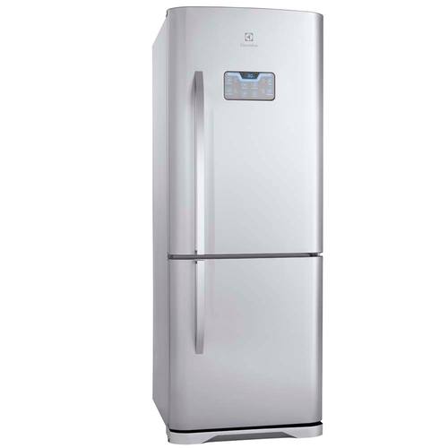 imagem-Refrigerador Electrolux DB52X Frost Free com Porta-Latas e Ice Twister 454L - Inox - 110v