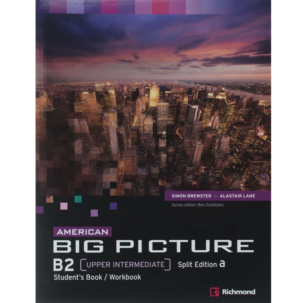 Livro + CD - American Big Picture B2: Student's Book + Workbook - Upper Intermediate - Split Edition A - Simon Brewster e Alastair Lane
