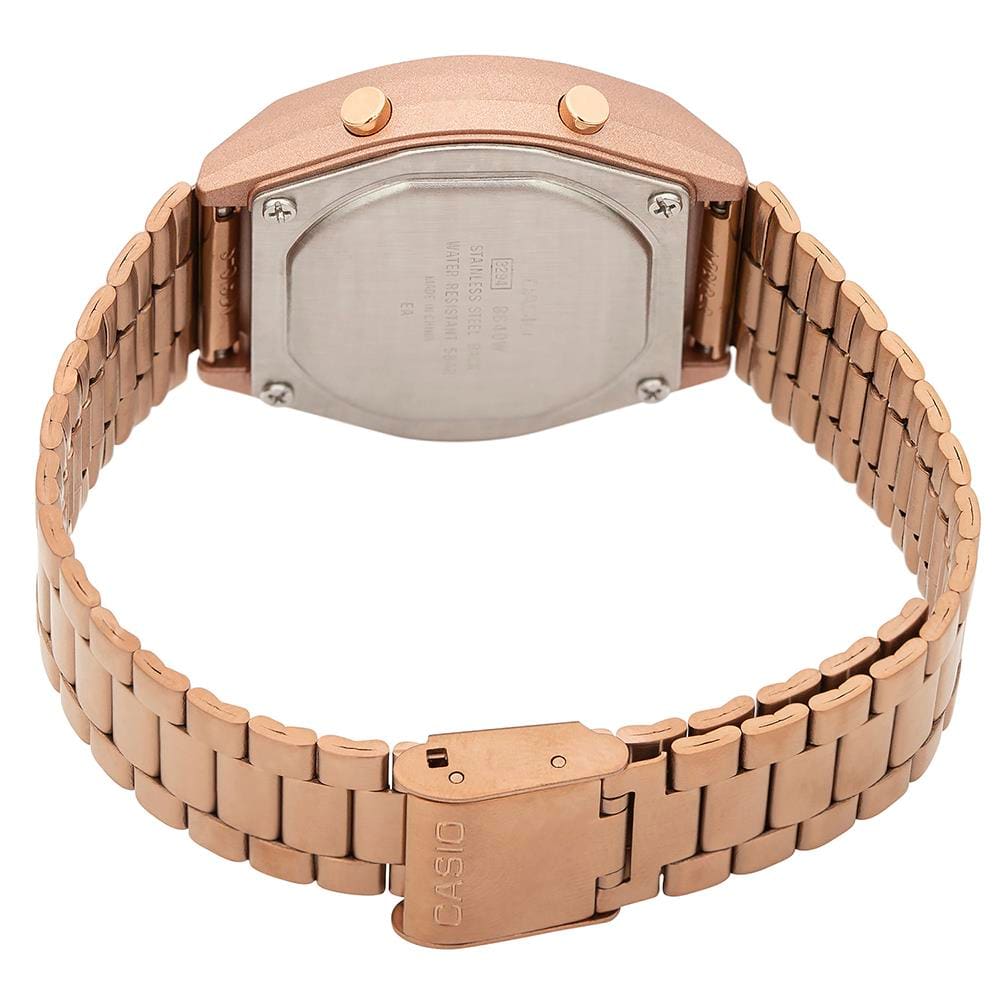 relogio feminino casio rose