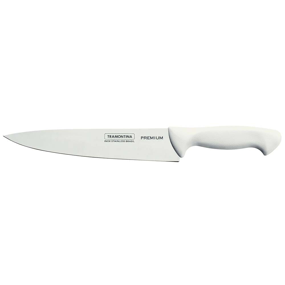 Faca 8" Para Carne Tramontina Premium em Aço Inox e Polipropileno