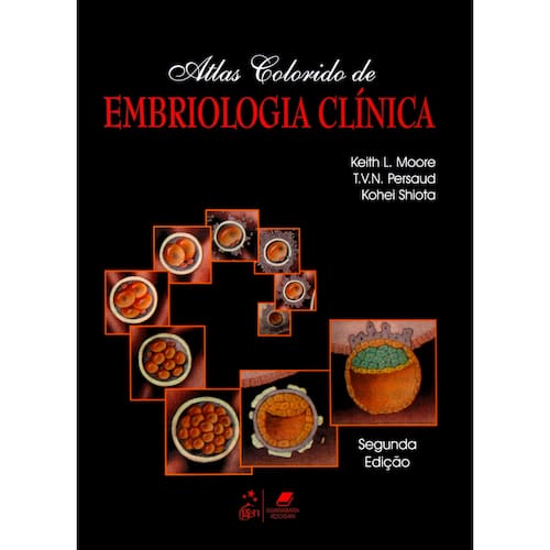 imagem-Livro - Atlas Colorido de Embriologia Clínica