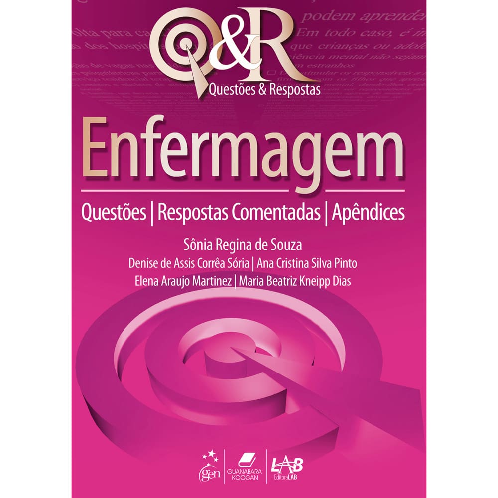 Livro - Enfermagem: Questões, Respostas Comentadas, Apêndices