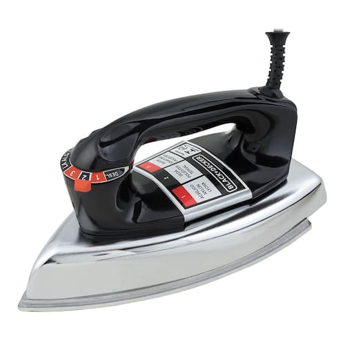 imagem-Ferro de Passar a Seco Black Decker VFA1110TM2 com Base de Alumínio - 110V
