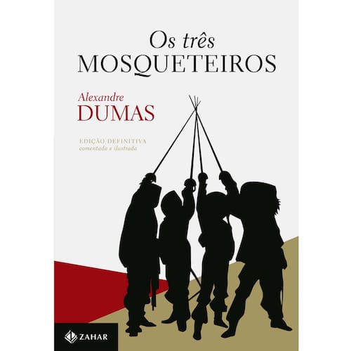 imagem-Livro - Os Três Mosqueteiros - Editora Zahar - Alexandre Dumas