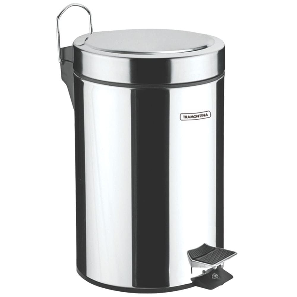 Lixeira Tramontina com Pedal 94538103 Inox - 3 L