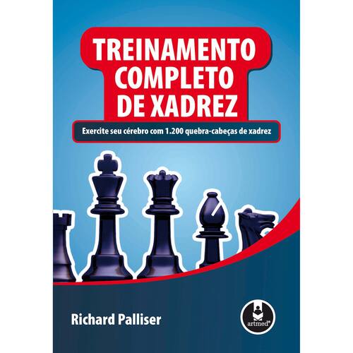 imagem-Livro - Treinamento Completo de Xadrez: Exercite seu Cérebro com 1.200 Quebra-Cabeças de Xadrez