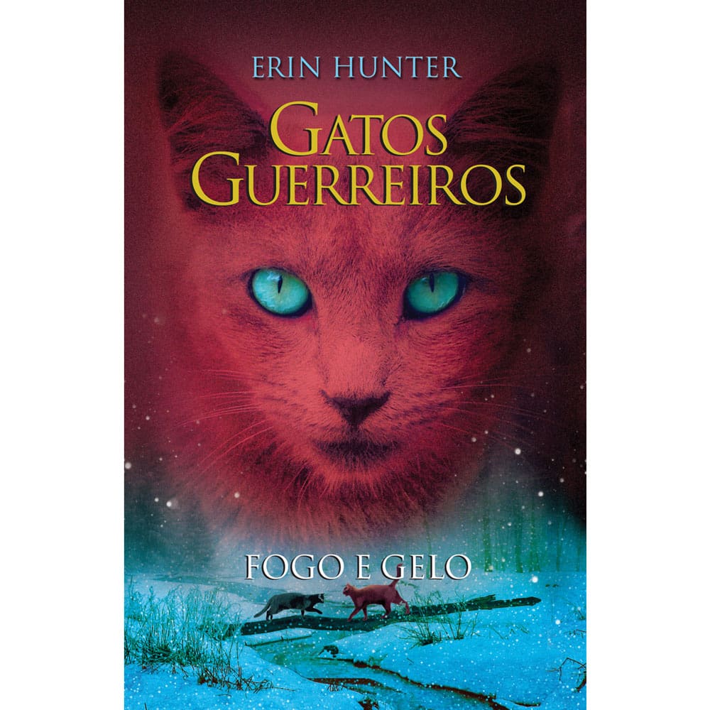 Desenhos para colorir de gatos guerreiros para crianças