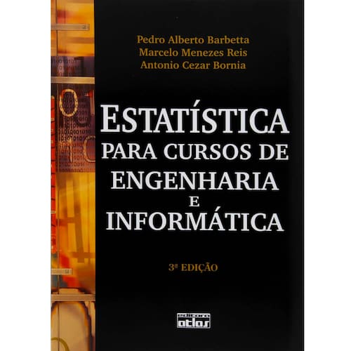 imagem-Livro - Estatística Para Cursos de Engenharia e Informática