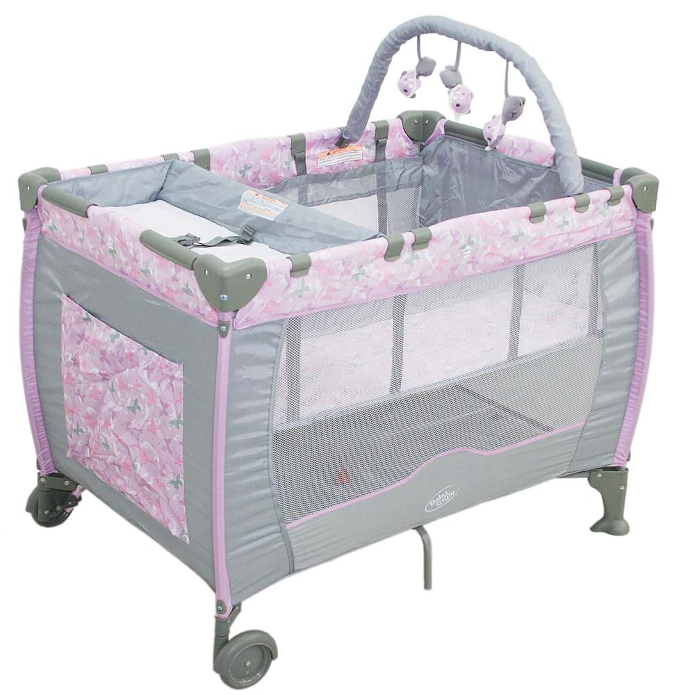 Berço Desmontável Baby Style Plus 663506 - Borboleta