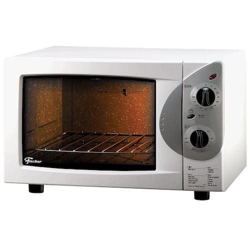 imagem-Forno Elétrico Fischer Grill de Bancada 44 Litros com Dourador e Timer 1750W - Branco - 220V 