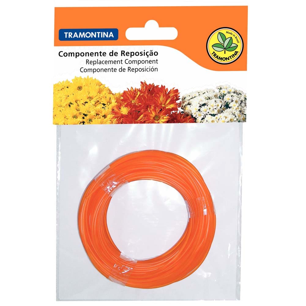 Fio de Nylon Tramontina para Roçadeiras RE1000 e RC26 – Laranja