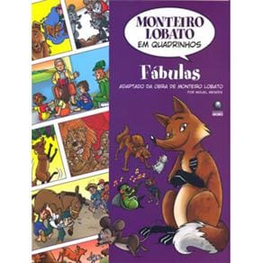 Livro - Monteiro Lobato Em Quadrinhos: Fábulas