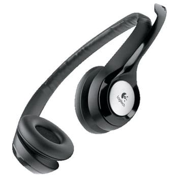 Fone Headset Logitech USB H390 - Preto