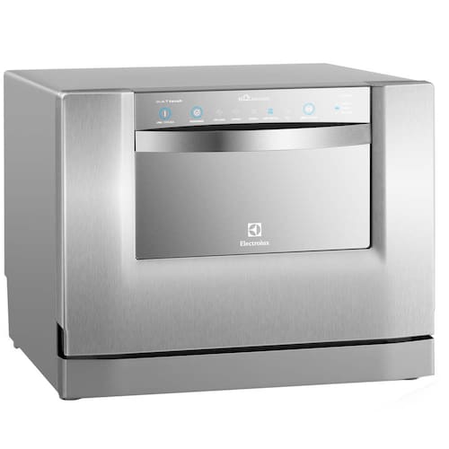 imagem-Lava-louças Electrolux LE06X 6 Serviços com Visor Externo e Painel Blue Touch - 110v