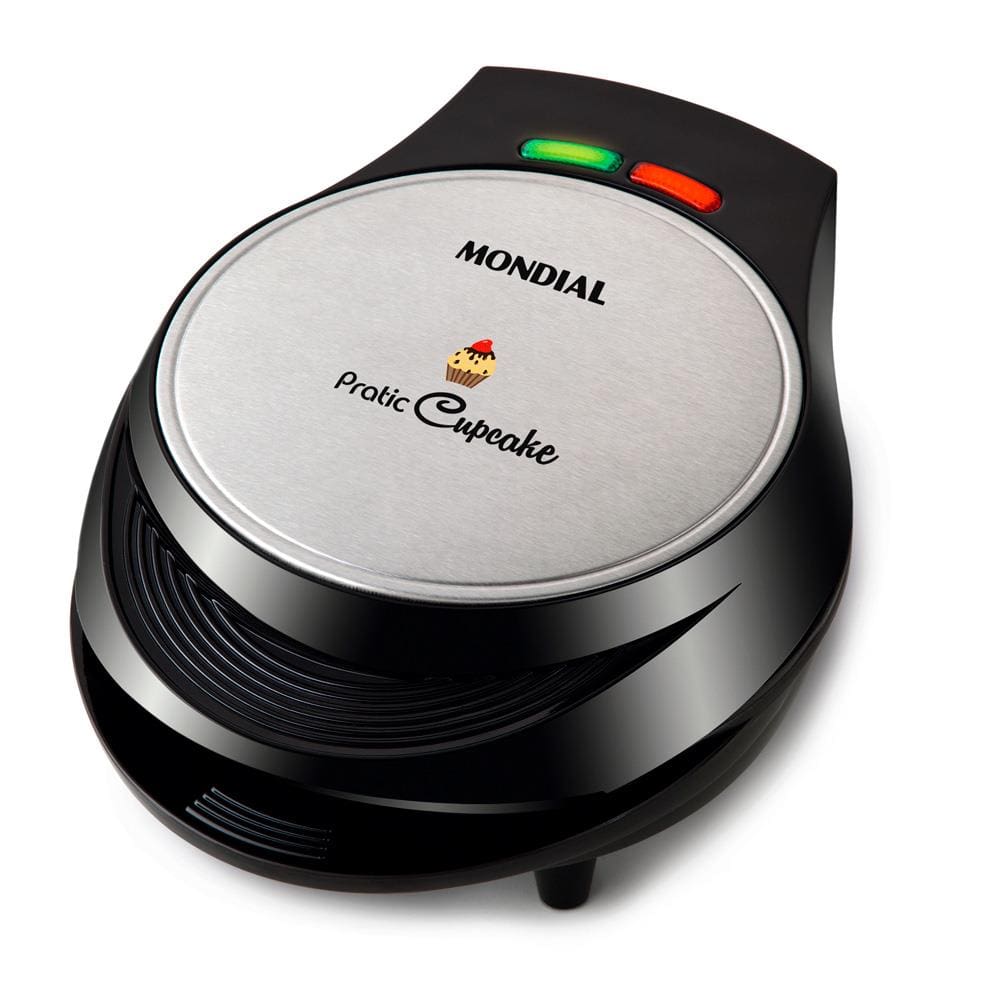 Cupcake Maker Pratic Cupcake Mondial CK-01 Prepara 7 Cupcakes com 1000W de Potência- Preta