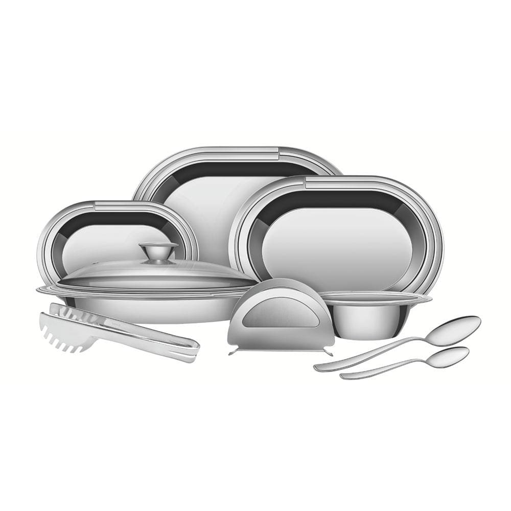 Conjunto de Baixelas Tramontina Ciclo Inox - 10 Peças