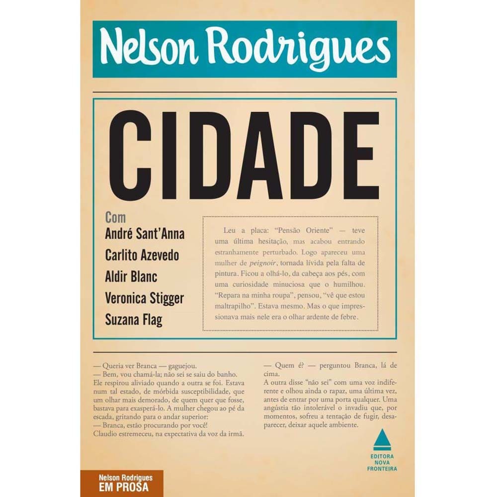 Livro - Cidade - Nelson Rodrigues