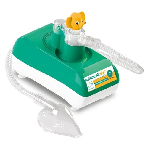 Nebulizador/Inalador Soniclear Pulmosonic Star Nova Geração - Verde