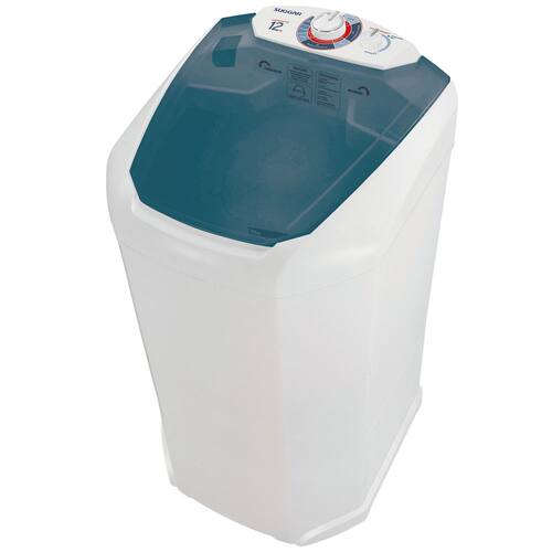 Lavadora de Roupas Suggar Lavamatic Semiautomática 12 Kg - Branca - 110v Menor preço em Lavadora de Roupas Suggar Lavamatic Semiautomática 12 Kg - Branca - 110v