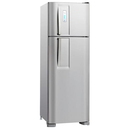 imagem-Refrigerador Electrolux DF36X Frost Free com Controle de Temperatura Blue Touch 310L - Inox - 110V 