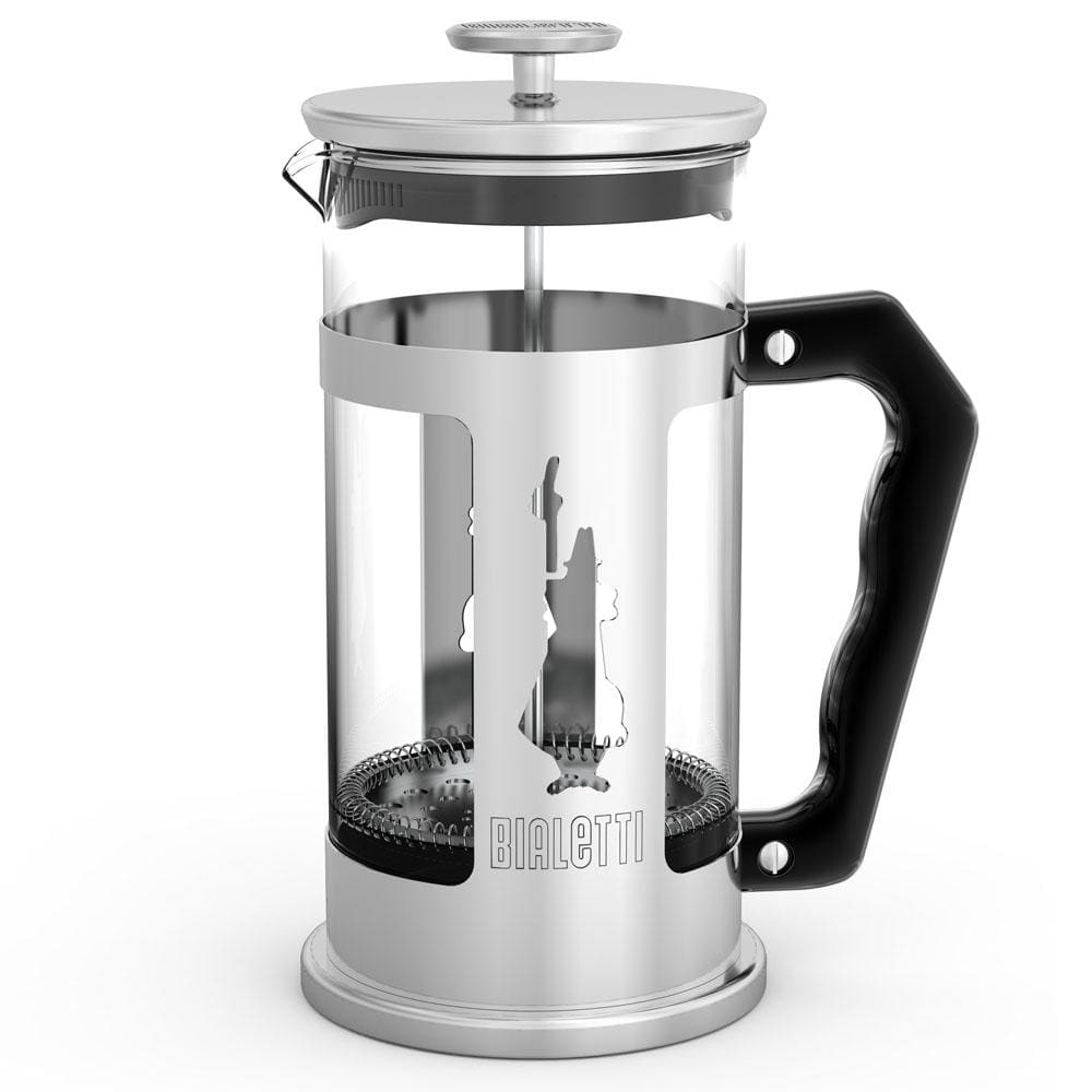 Cafeteira Bialetti French Press em Inox e Vidro - 1 L