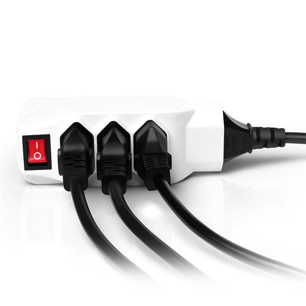 Adaptador De Energia Novo Padrão 4 Tomadas Wi246 Multilaser