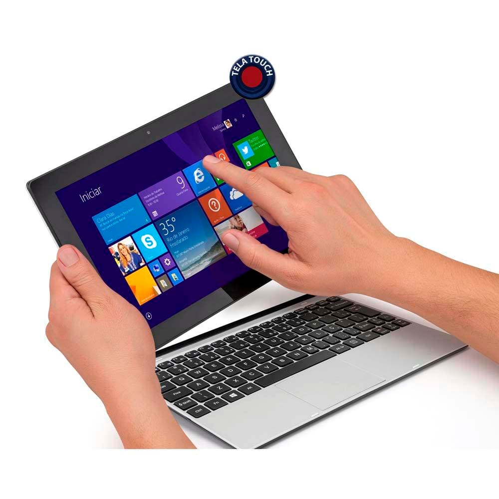 Notebook 2 em 1 Positivo Quad Core 1GB | Extra