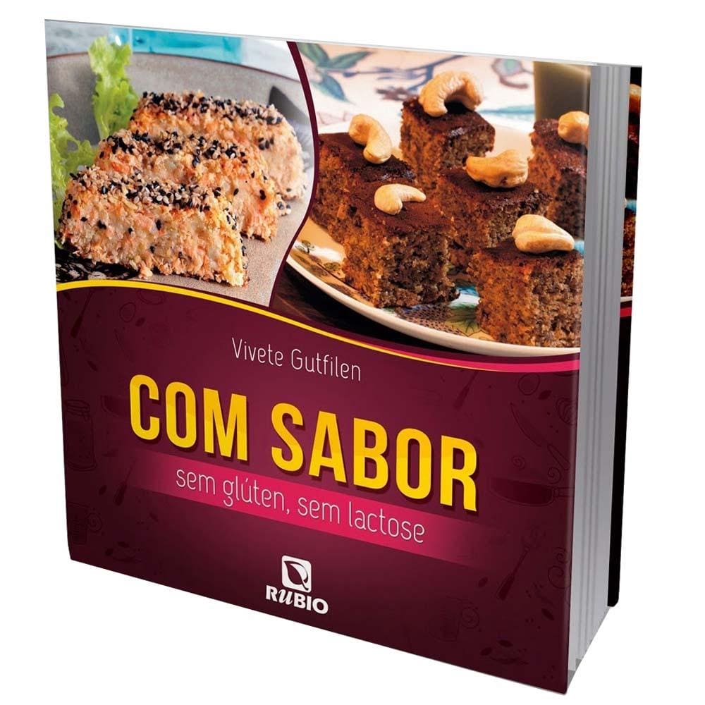 Livro – Com Sabor: Sem Glúten, sem Lactose - Vivete Gutfilen