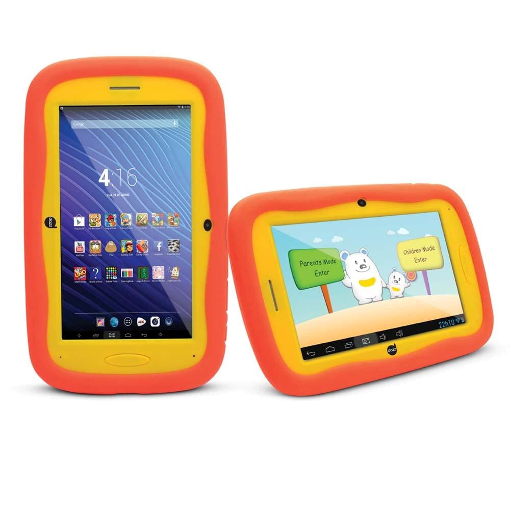 Tablet Kids Dazz DZ-6968 Amarelo com Tela 7