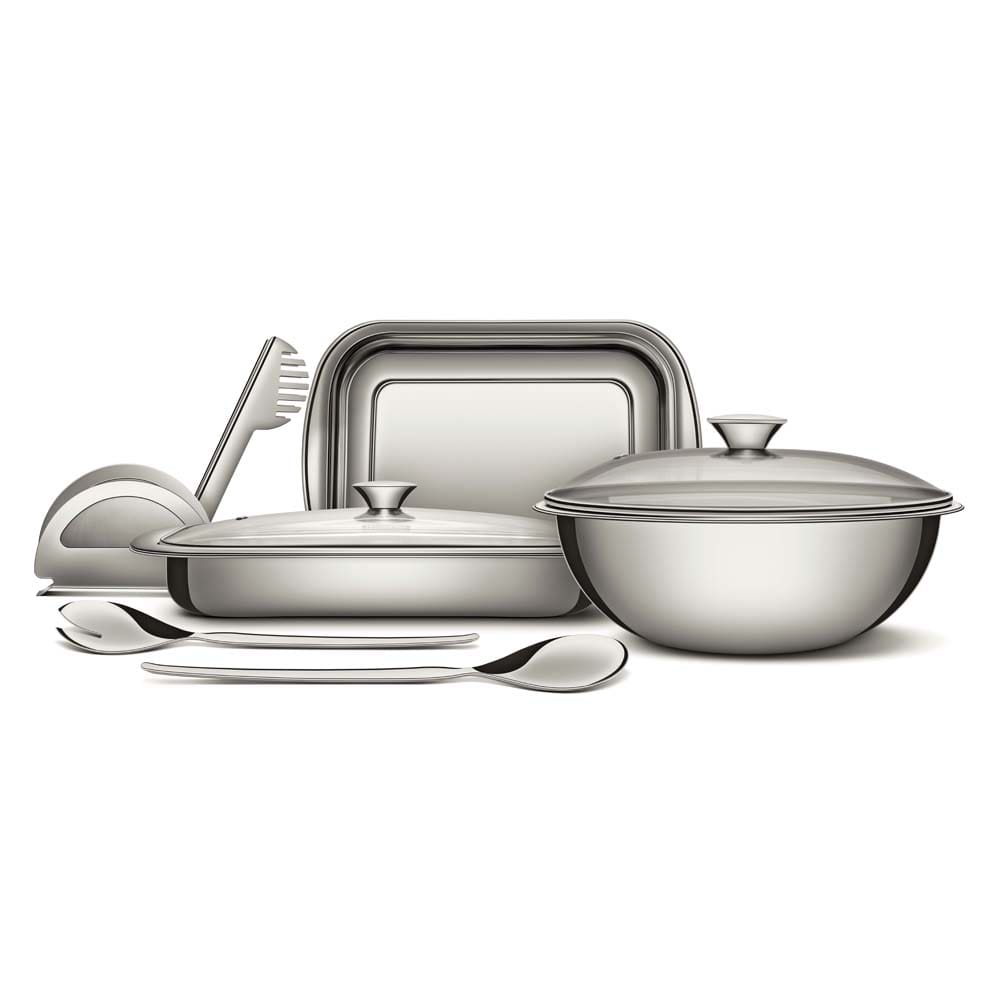 Conjunto de Baixelas Tramontina Cosmos Inox - 7 Peças