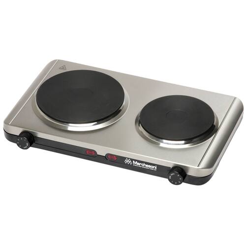 Menor preço em Fogão de Mesa Elétrico 2 Bocas Marchesoni - Inox - 220V