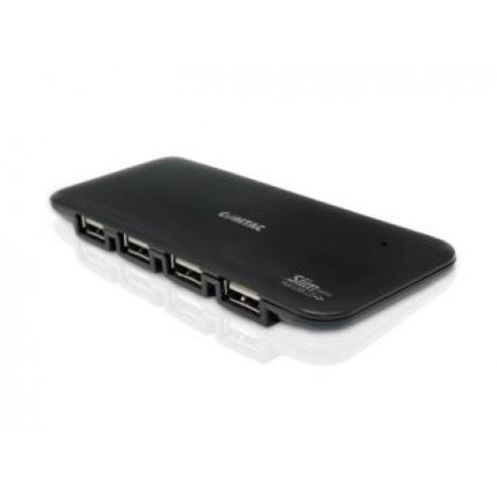 Hub USB Comtac 7 portas Slim Preto 9249