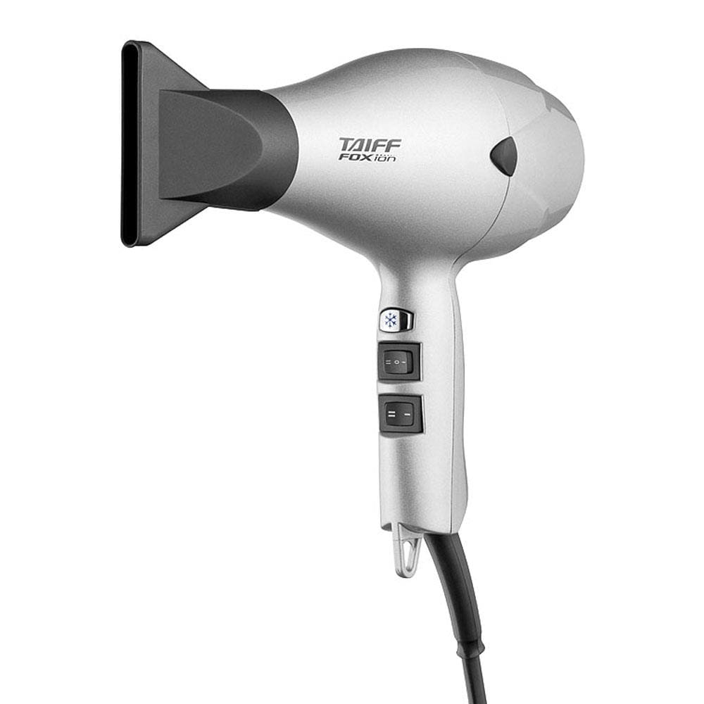 Secador de Cabelos Taiff Fox Íon Motor AC Profissional 2000W - Prata